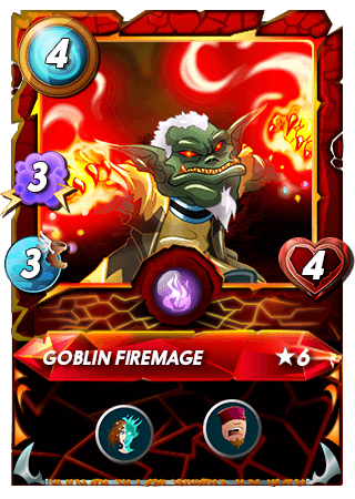 The Goblin Firemage card