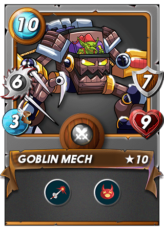 The Goblin Mech card
