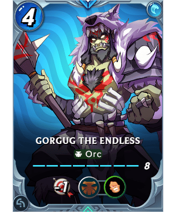 The Gorgug the Endless card
