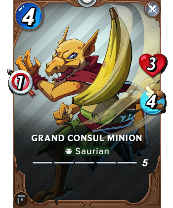 The Grand Consul Minion card