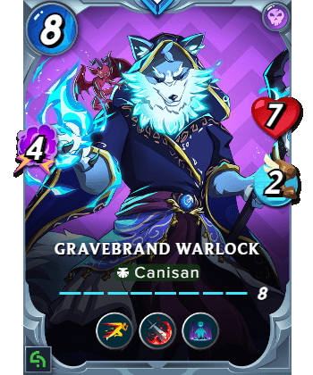 The Gravebrand Warlock card