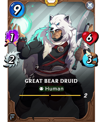 The Great Bear Druid card