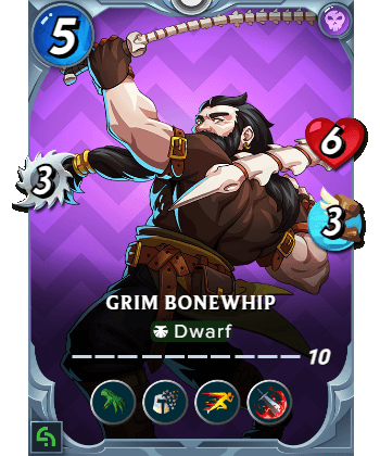 The Grim Bonewhip card