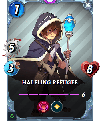 The Halfling Refugee card