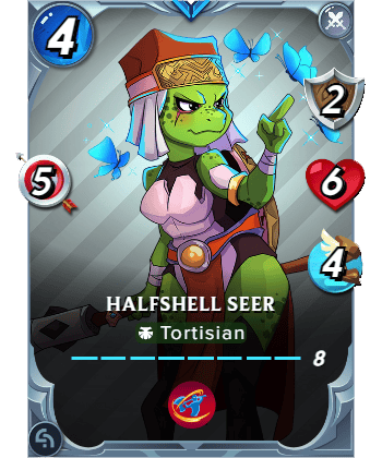 The Halfshell Seer card