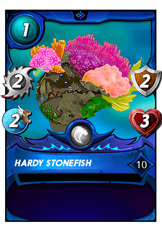 The Hardy Stonefish card