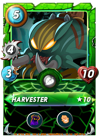 The Harvester card