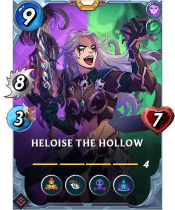 The Heloise the Hollow card