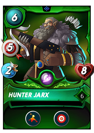 The Hunter Jarx card