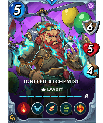 The Ignited Alchemist card