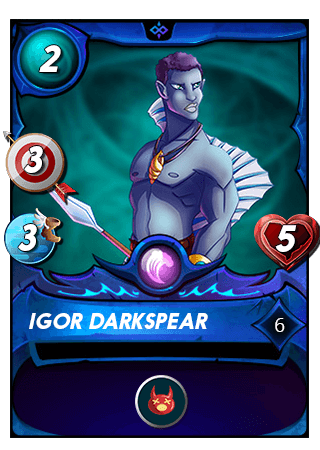 The Igor Darkspear card
