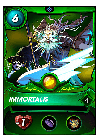 The Immortalis card