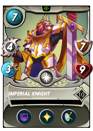 The Imperial Knight card
