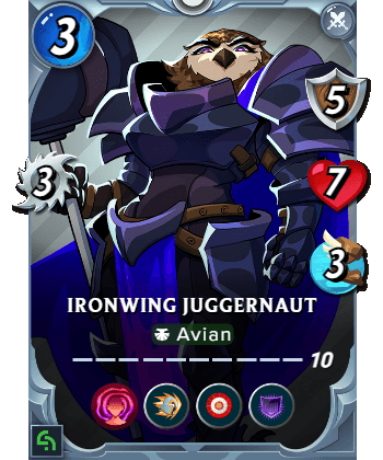 The Ironwing Juggernaut card