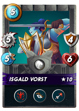The Isgald Vorst card