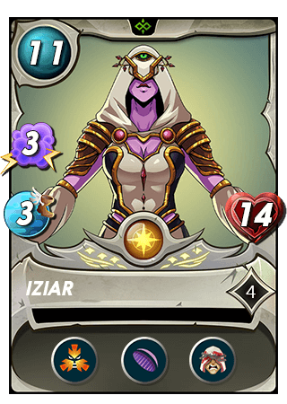 The Iziar card