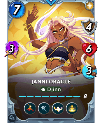 The Janni Oracle card
