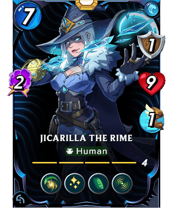 The Jicarilla the Rime card