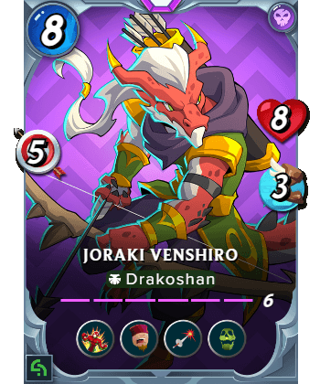 The Joraki Venshiro card