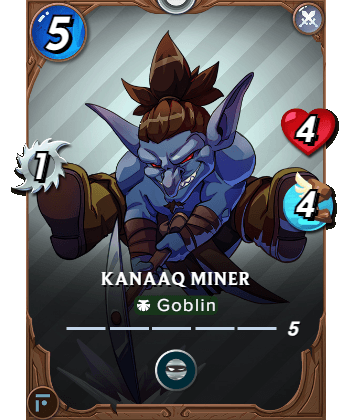 The Kanaaq Miner card