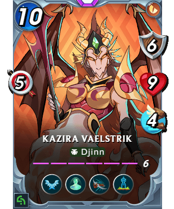 The Kazira Vaelstrik card