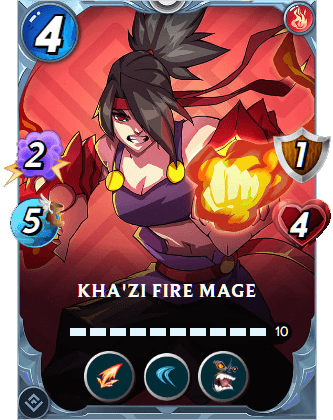 The Kha'zi Fire Mage card