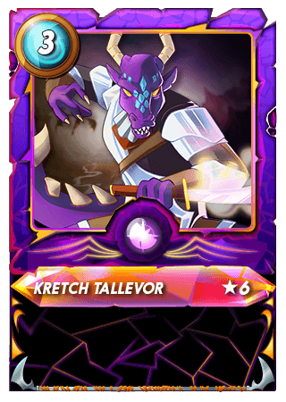 The Kretch Tallevor card