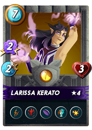 The Larissa Kerato card