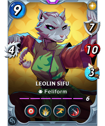 The Leolin Sifu card
