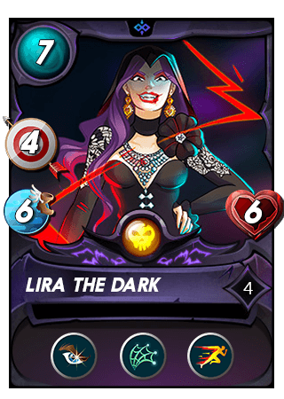 The Lira the Dark card