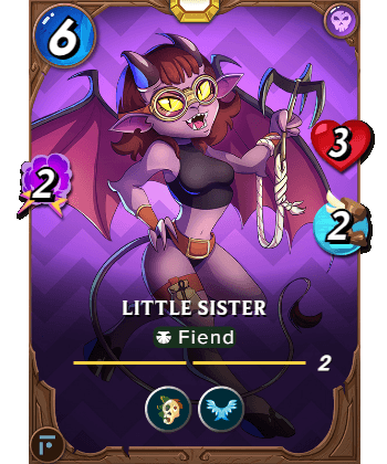 The Little Sister card