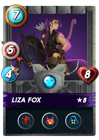 The Liza Fox card