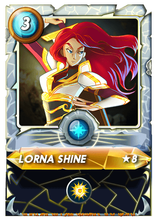 The Lorna Shine card