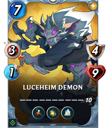 The Luceheim Demon card