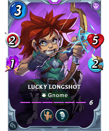 The Lucky Longshot card