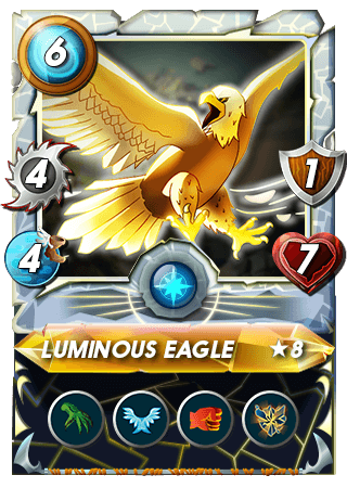 The Luminous Eagle card