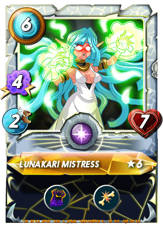 The Lunakari Mistress card