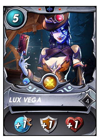 The Lux Vega card