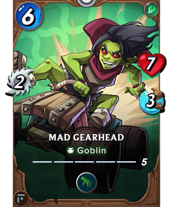 The Mad Gearhead card
