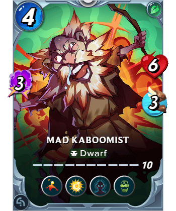 The Mad Kaboomist card