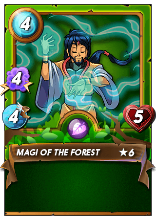 The Magi of the Forest card