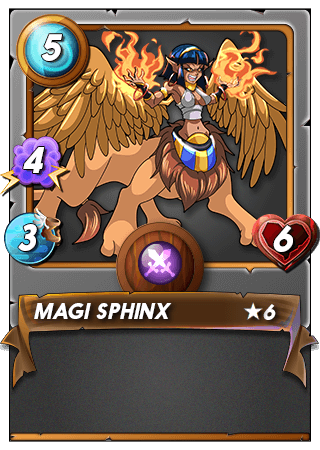 The Magi Sphinx card