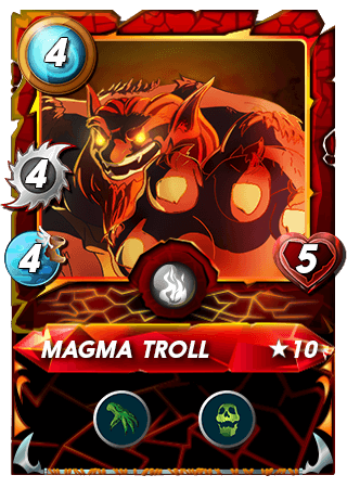 The Magma Troll card