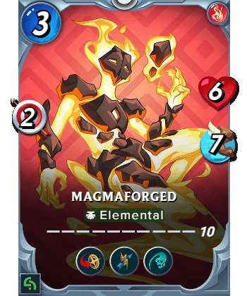 The Magmaforged card
