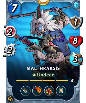 The Malthraksis card