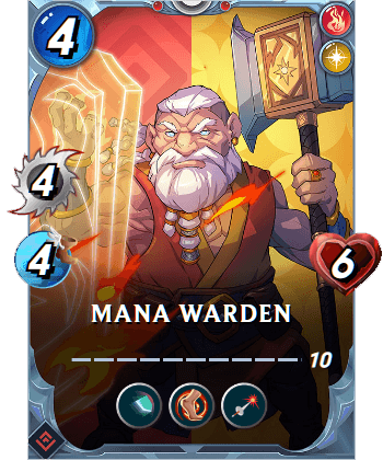The Mana Warden card