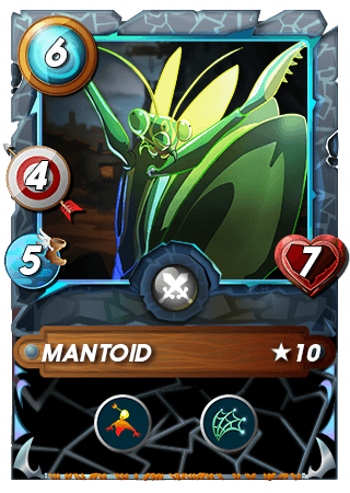 The Mantoid card