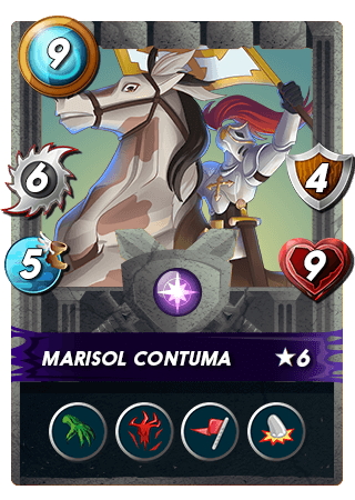 The Marisol Contuma card