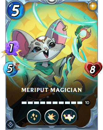 The Meriput Magician card