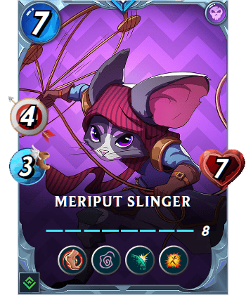 The Meriput Slinger card